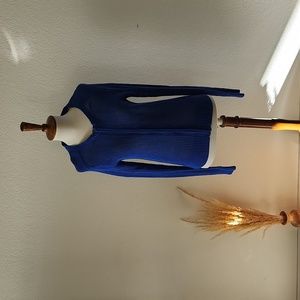 Athleta Mesh Full Zip Sweater Jacket